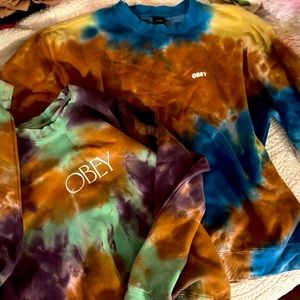 BUNDLE OBEY SWEATSHIRTS